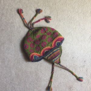 Icelandic patterned winter hat